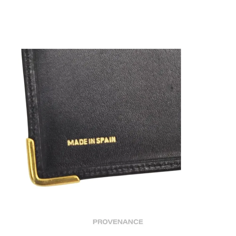 🔴 Givenchy 4G Logo Pocket Organizer Wallet - Black Leather